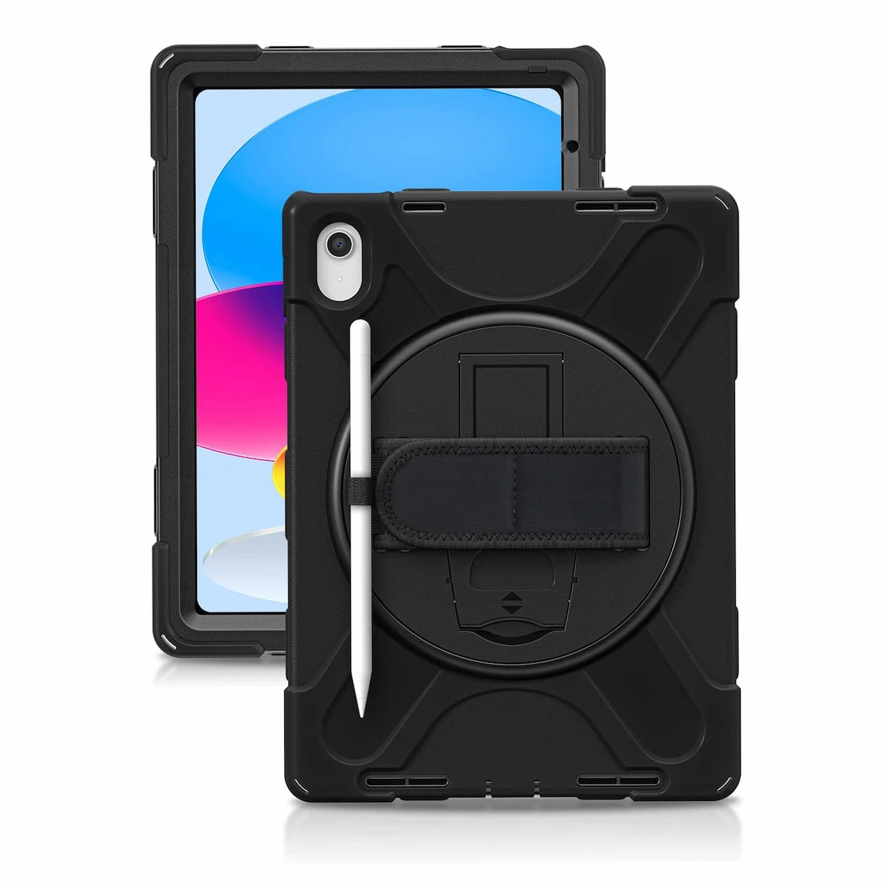 Operlo 360 — Rotating Hand-Strap iPad Case with Shoulder Strap