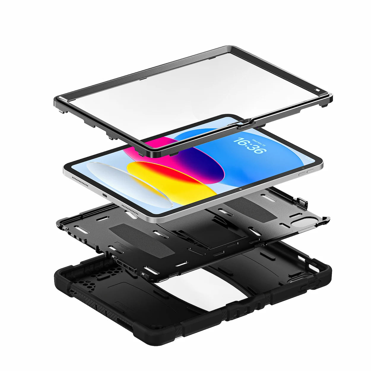 Operlo Basilisk V2 — Rugged iPad Case with Built-In Screen Protector