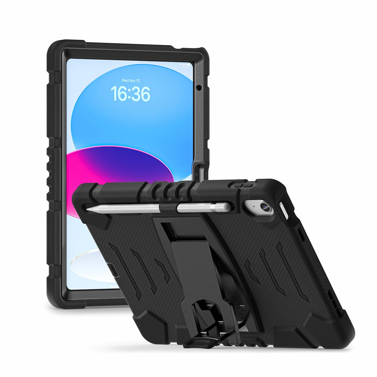 Operlo Basilisk V2 rugged iPad case, black