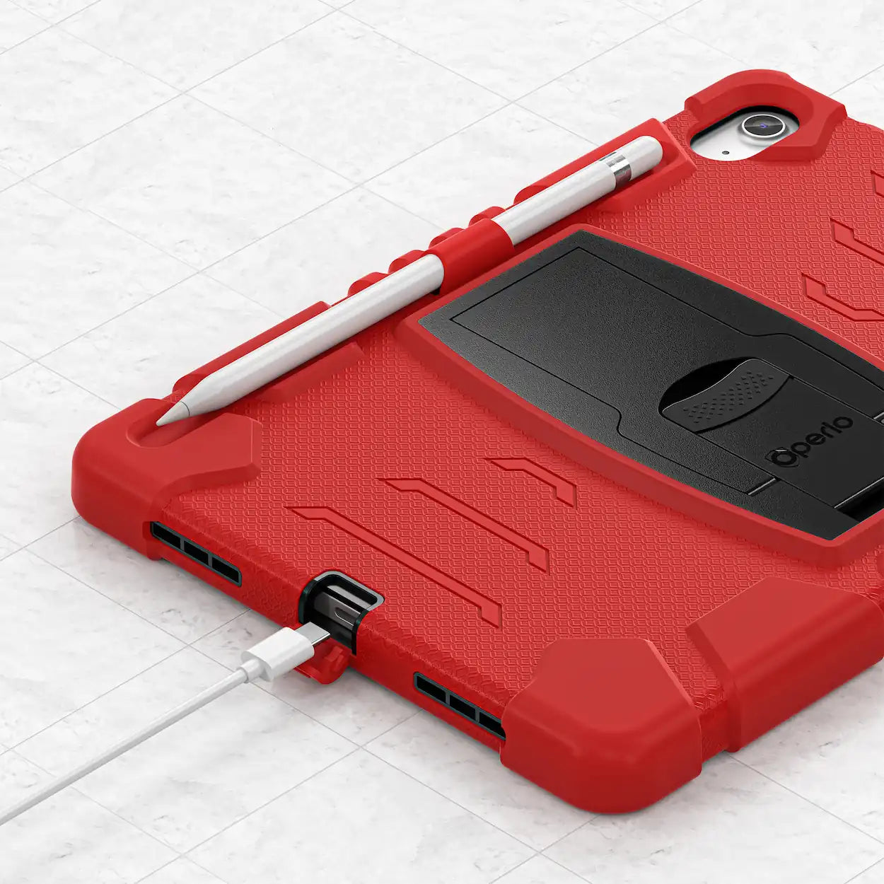 Operlo Basilisk V2 — Rugged iPad Case with Built-In Screen Protector