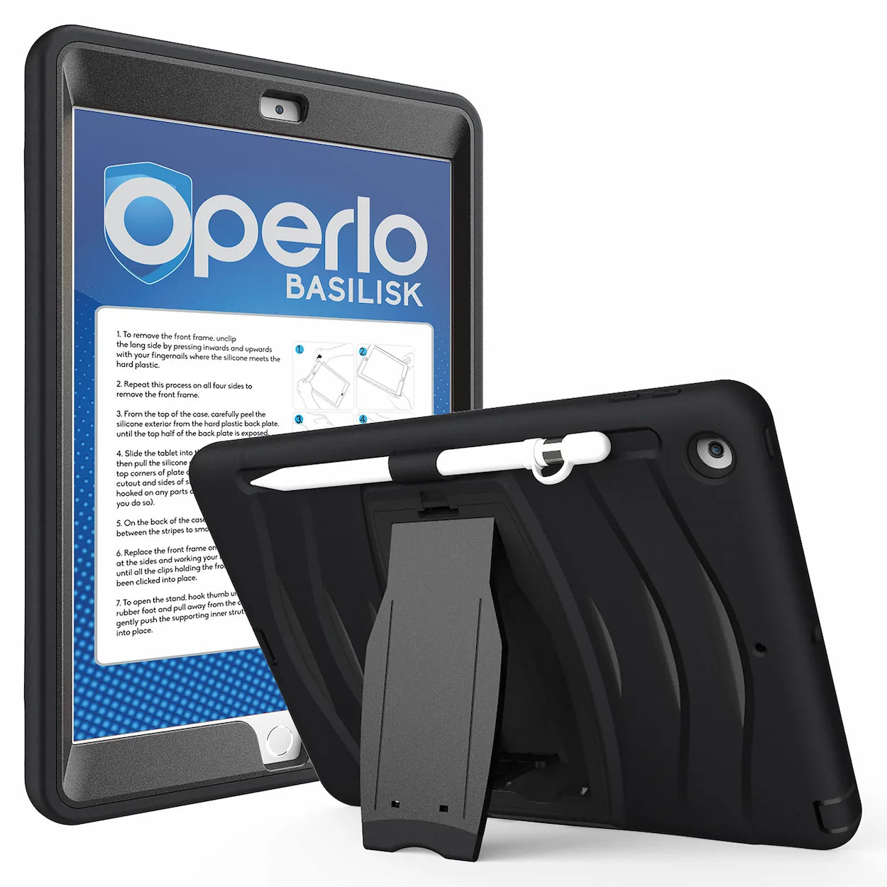 Operlo Basilisk V1 — Rugged Case for iPad 10.2″ (7th/8th/9th Gen)