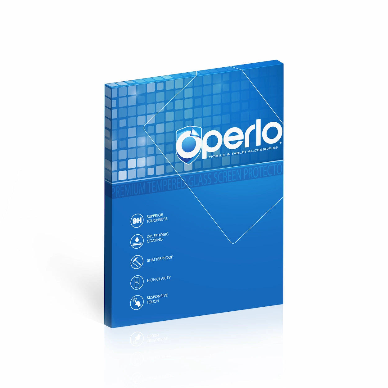 Operlo tempered glass screen protector for iPad